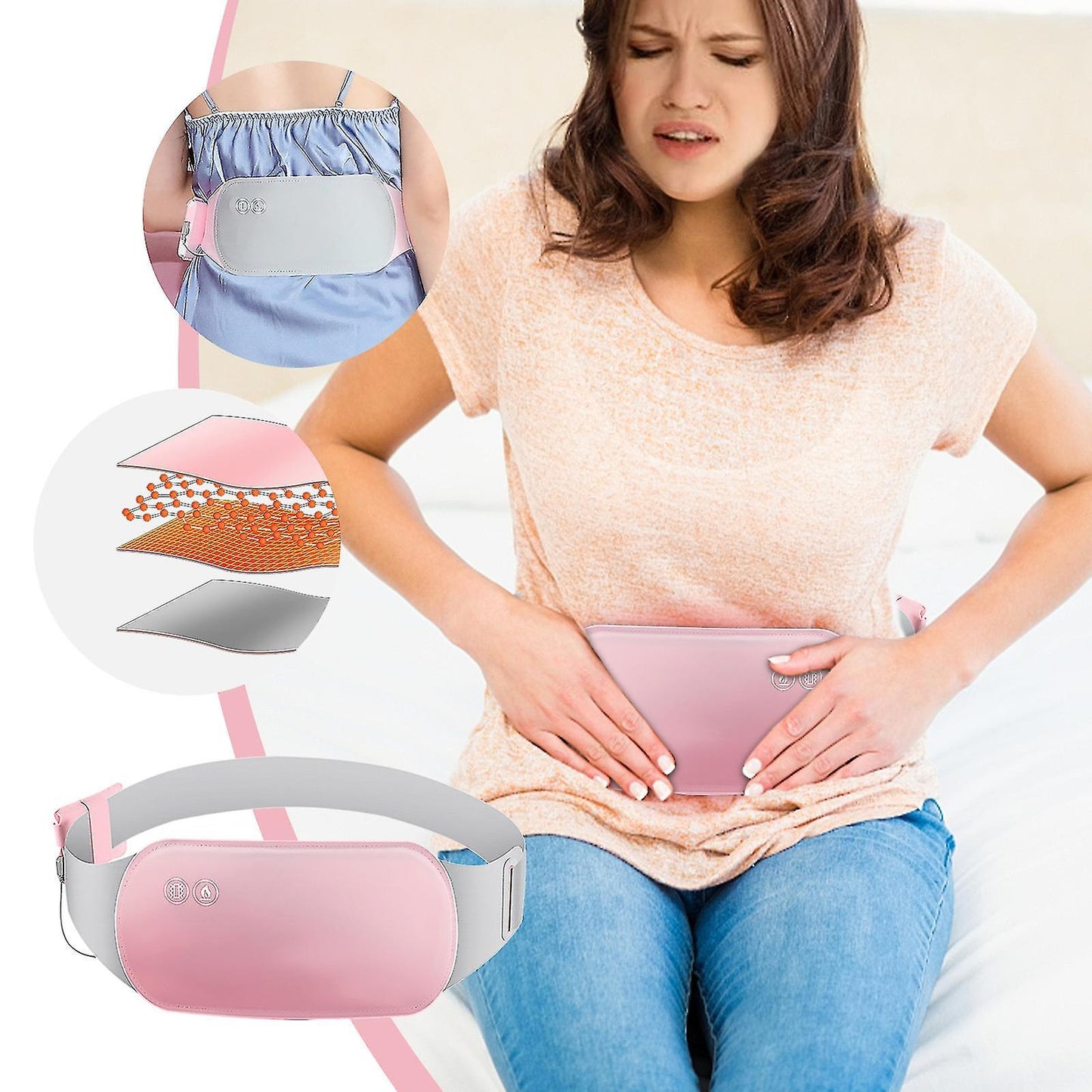 COUSSIN CHAUFFANT MENSTRUEL