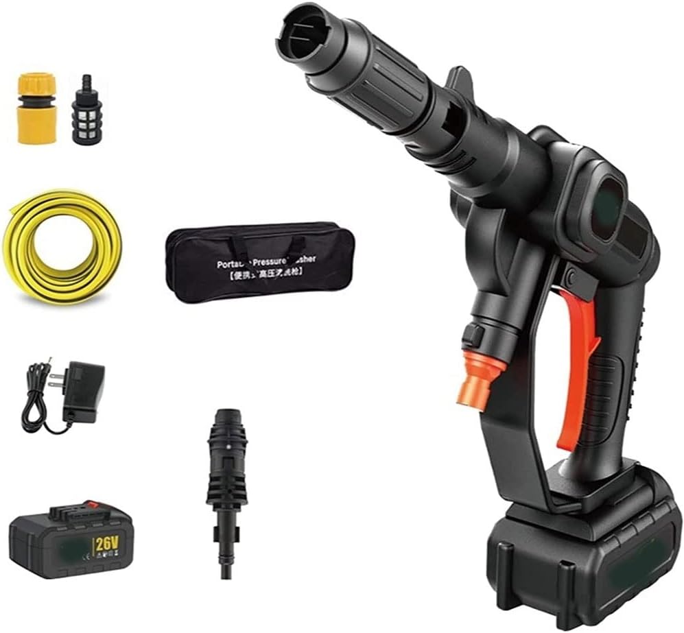 Pistolet De Lavage De Voiture Portable Multifonction Rechargeable
