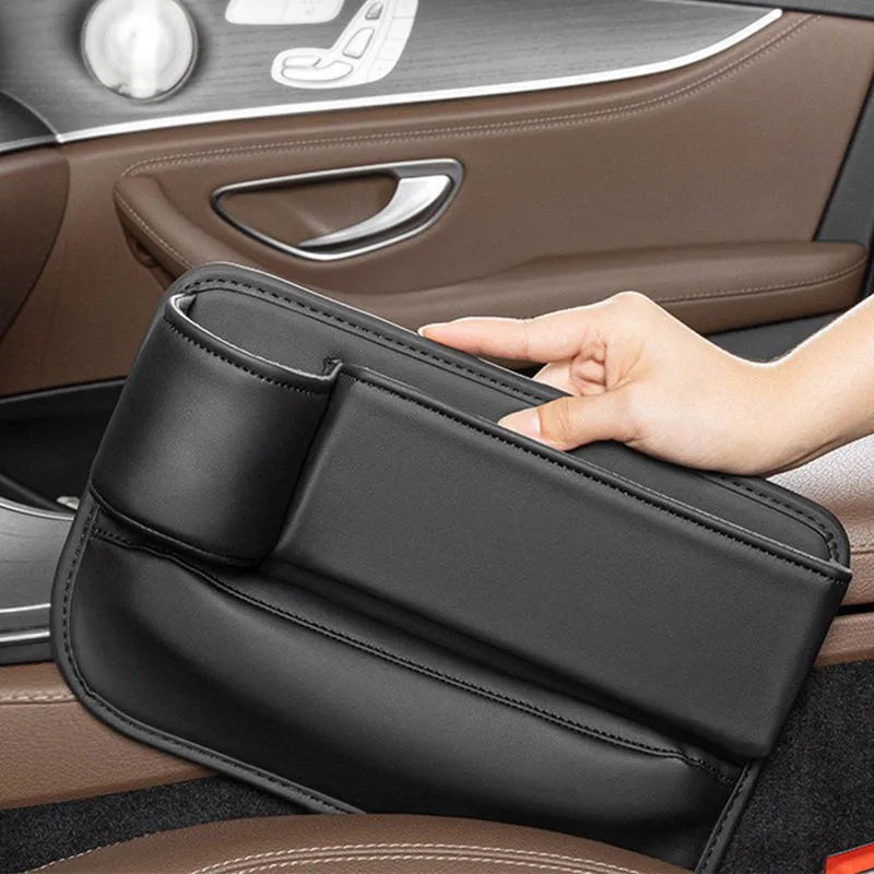 Sac Gap pour porte-gobelet en cuir de voiture CI