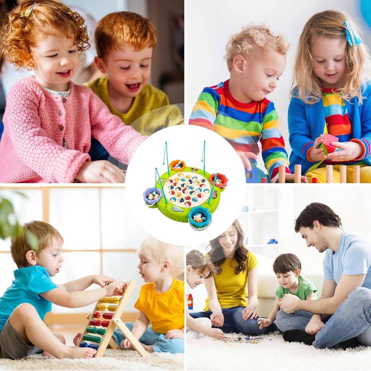 jouets de pêche électriques magnétiques