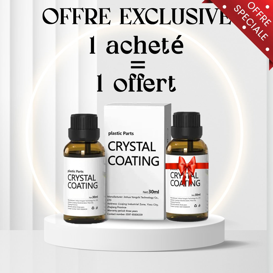 RevĂȘtement Cristallin pour Plastique Auto ( đ Achetez en 1, recevez en 1 gratuitement! )