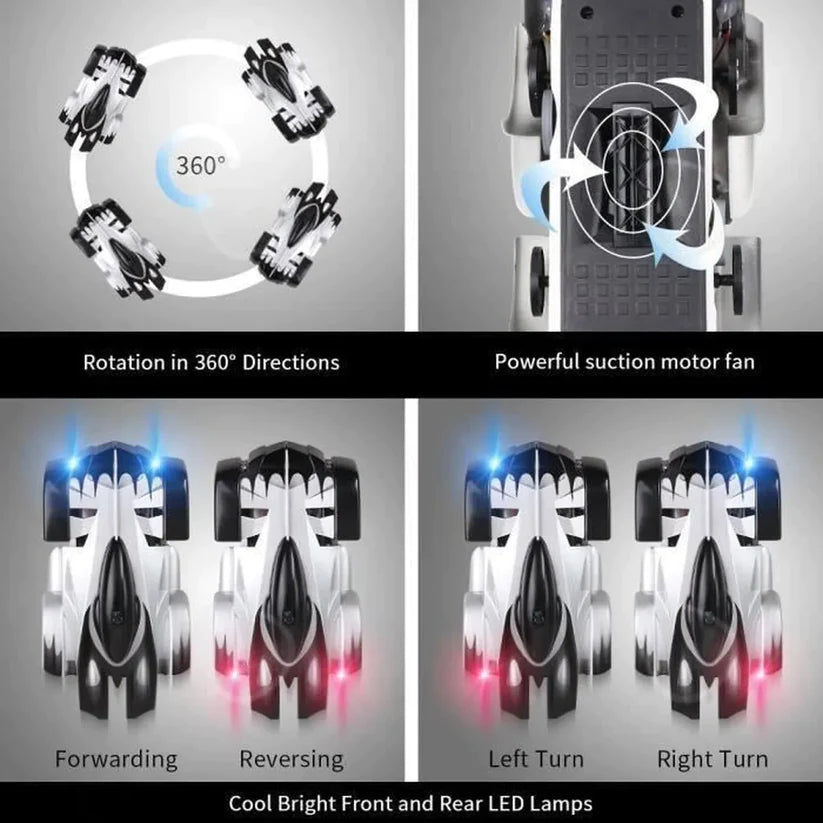 Voiture Grimpe Mur et Plafond