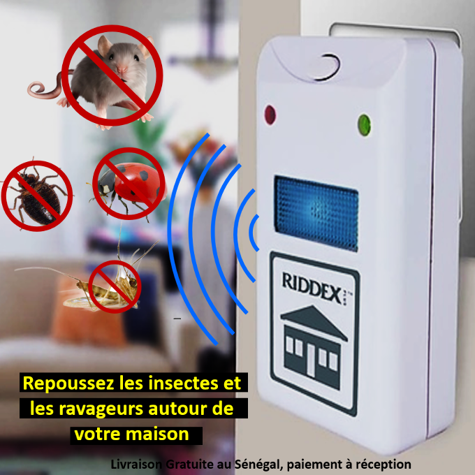 Répulsif anti-nuisibles contre souris, rats et insectes