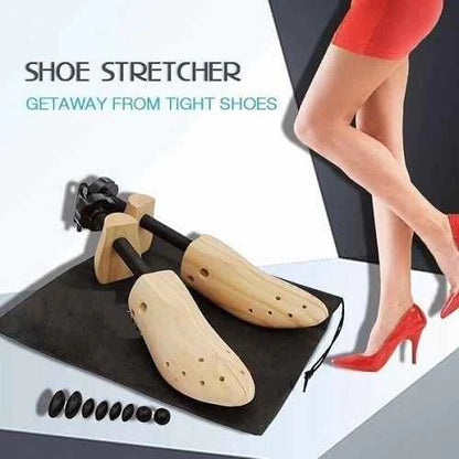 Civière de Chaussure en Bois réglable