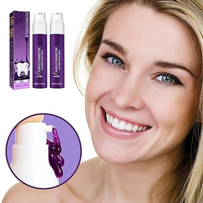 Dentifrice blanchissant à la violette