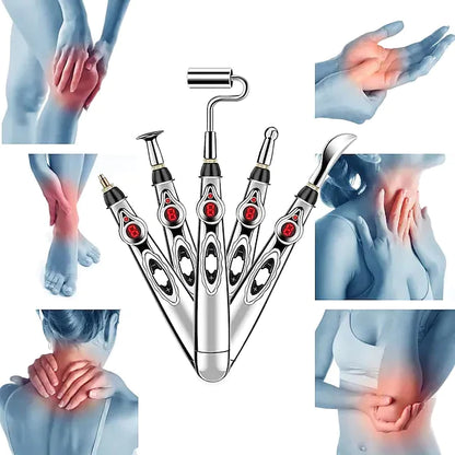 Stylo D'acupuncture Électronique 3 Embouts